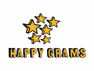 Happy Grams logo design by hopee