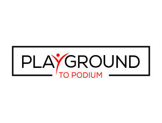 Playground to Podium logo design by kopipanas