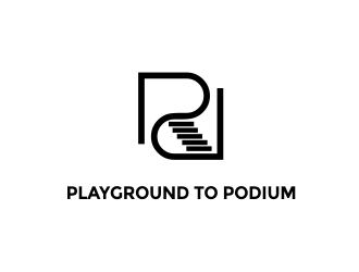Playground to Podium logo design by aldesign