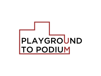 Playground to Podium logo design by oke2angconcept