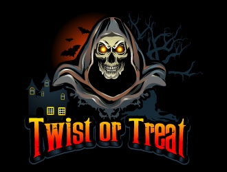 Twist or Treat (logo name) Twisted Cycle (Company Name)  logo design by uttam