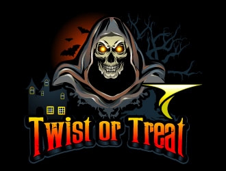 Twist or Treat (logo name) Twisted Cycle (Company Name)  logo design by uttam
