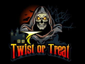 Twist or Treat (logo name) Twisted Cycle (Company Name)  logo design by uttam