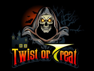 Twist or Treat (logo name) Twisted Cycle (Company Name)  logo design by uttam