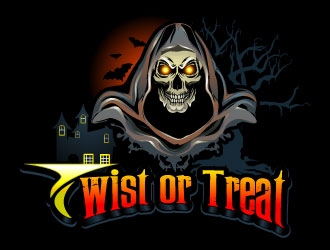 Twist or Treat (logo name) Twisted Cycle (Company Name)  logo design by uttam