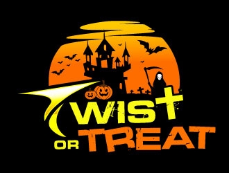 Twist or Treat (logo name) Twisted Cycle (Company Name)  logo design by daywalker