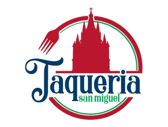 Taqueria San Miguel  logo design by Suvendu