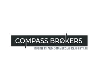 Compass Brokers, Business and Commercial Real Estate logo design by tec343