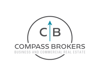 Compass Brokers, Business and Commercial Real Estate logo design by tec343