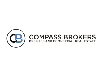 Compass Brokers, Business and Commercial Real Estate logo design by agil