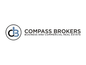Compass Brokers, Business and Commercial Real Estate logo design by agil
