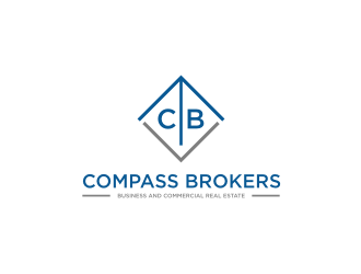 Compass Brokers, Business and Commercial Real Estate logo design by scolessi