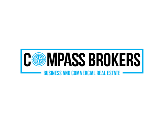 Compass Brokers, Business and Commercial Real Estate logo design by Girly