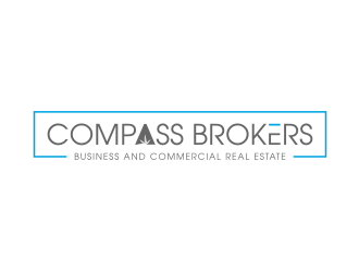 Compass Brokers, Business and Commercial Real Estate logo design by Landung