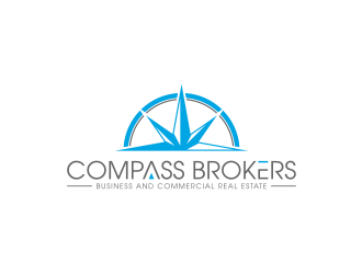 Compass Brokers, Business and Commercial Real Estate logo design by Landung