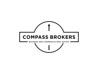 Compass Brokers, Business and Commercial Real Estate logo design by CreativeKiller