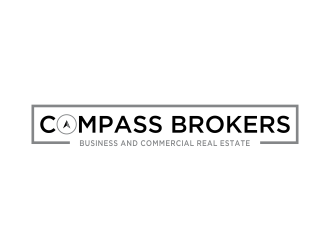 Compass Brokers, Business and Commercial Real Estate logo design by oke2angconcept