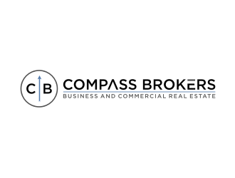 Compass Brokers, Business and Commercial Real Estate logo design by nurul_rizkon