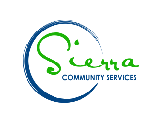 Sierra Community Services logo design by Girly