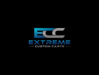 Extreme Custom Carts logo design by ndaru