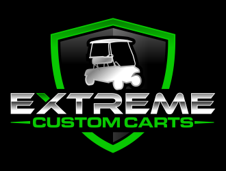 Extreme Custom Carts logo design by ingepro