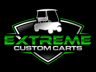 Extreme Custom Carts logo design by ingepro