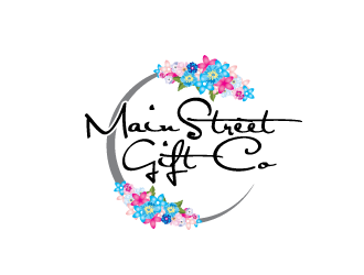 Little Gift Shop on Main  Or Main Street Gift Co logo design by riezra