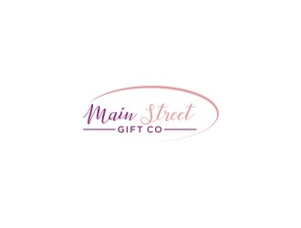 Little Gift Shop on Main  Or Main Street Gift Co logo design by bricton