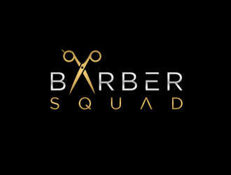 Barber Squad logo design by bomie