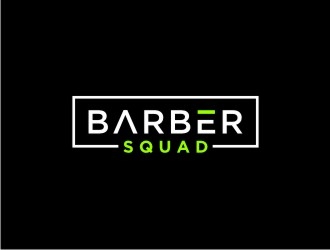 Barber Squad logo design by bricton