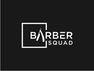Barber Squad logo design by alby