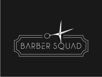 Barber Squad logo design by alby
