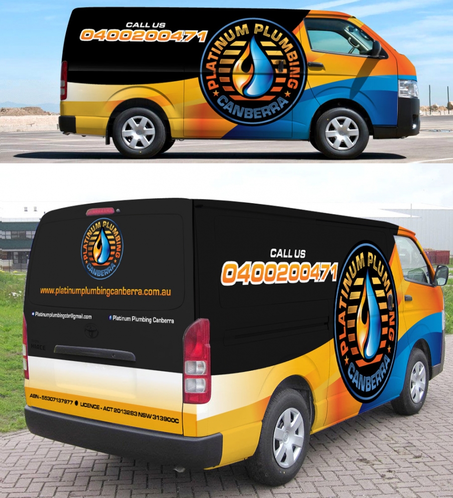 Platinum Plumbing Canberra logo design by scriotx