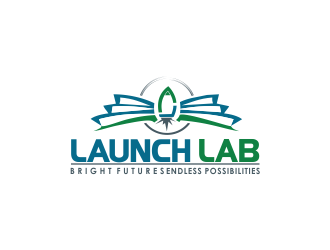 Launch Lab  logo design by giphone