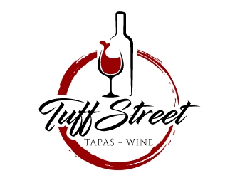 tutt street tapas & wine logo design by jaize