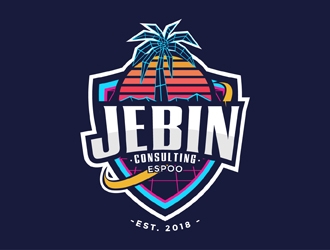 Jebin logo design by neonlamp