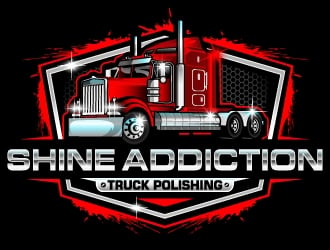 SHINE ADDICTION logo design by ORPiXELSTUDIOS