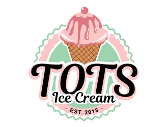 TOTS Ice Cream  logo design by ruki