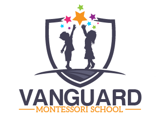 Vanguard Montessori School  logo design by THOR_