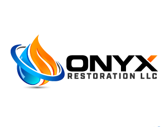 Onyx Restoration LLC logo design by THOR_