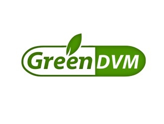 Green DVM logo design by bougalla005