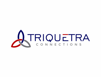 Triquetra Connections logo design by mutafailan