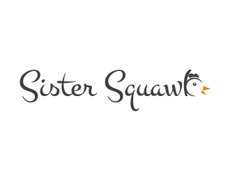 Sistersquawk or Sister Squawk  logo design by savvyartstudio