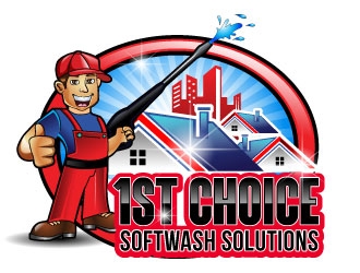 1st Choice Softwash Solutions  logo design by uttam