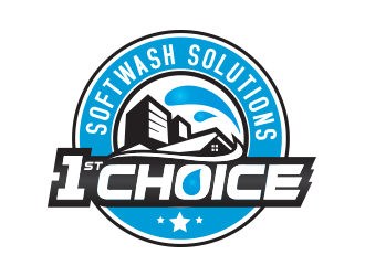 1st Choice Softwash Solutions  logo design by vinve