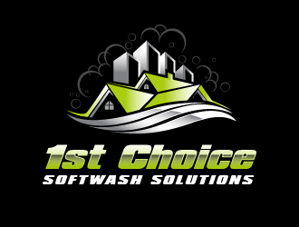 1st Choice Softwash Solutions  logo design by PRN123