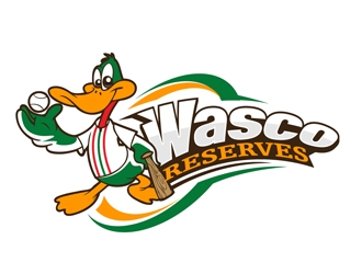Wasco Reserves logo design by DreamLogoDesign