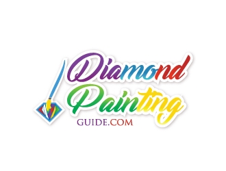 DiamondPaintingGuide.com logo design by samuraiXcreations