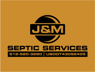 J & M Septic Services logo design by mutafailan
