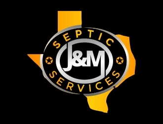 J & M Septic Services logo design by onetm